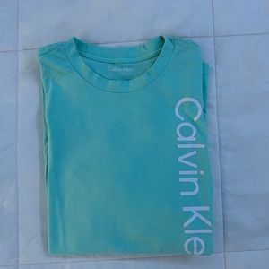 Calvin Klein Mens light green shirt